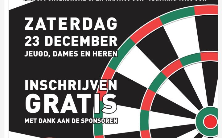 Jantje’s darttoernooi
