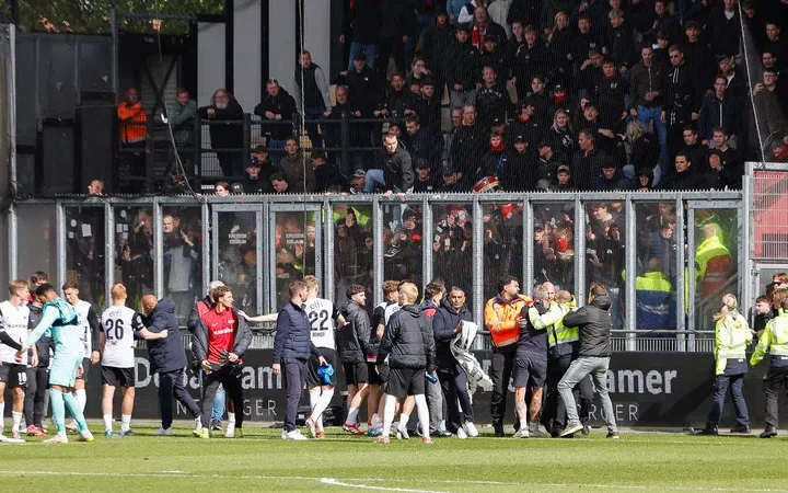 Brief richting Go Ahead Eagles n.a.v. uitwedstrijd op 4 mei