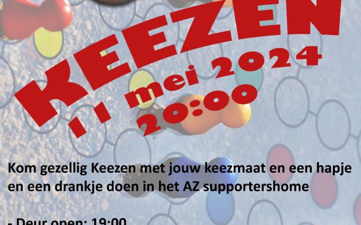 Keezen – inschrijven nu mogelijk
