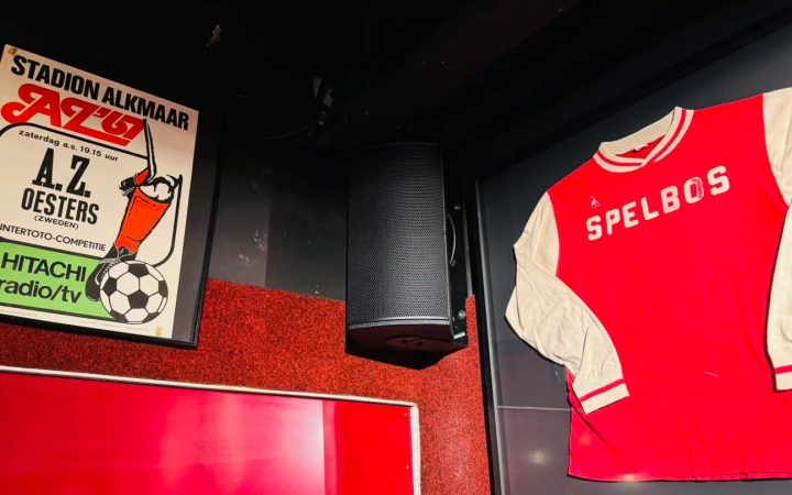 Het supportershome heeft een nieuwe geluidsinstallatie