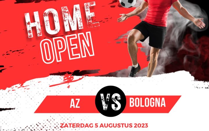 Home as zaterdag na wedstrijd open!